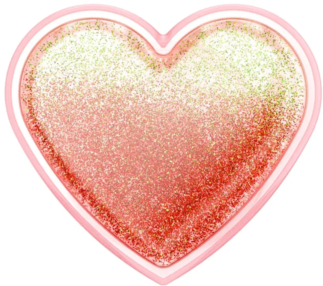PopSockets PopTop Squishy Tidepool Heart Pink - Telefoonbutton
