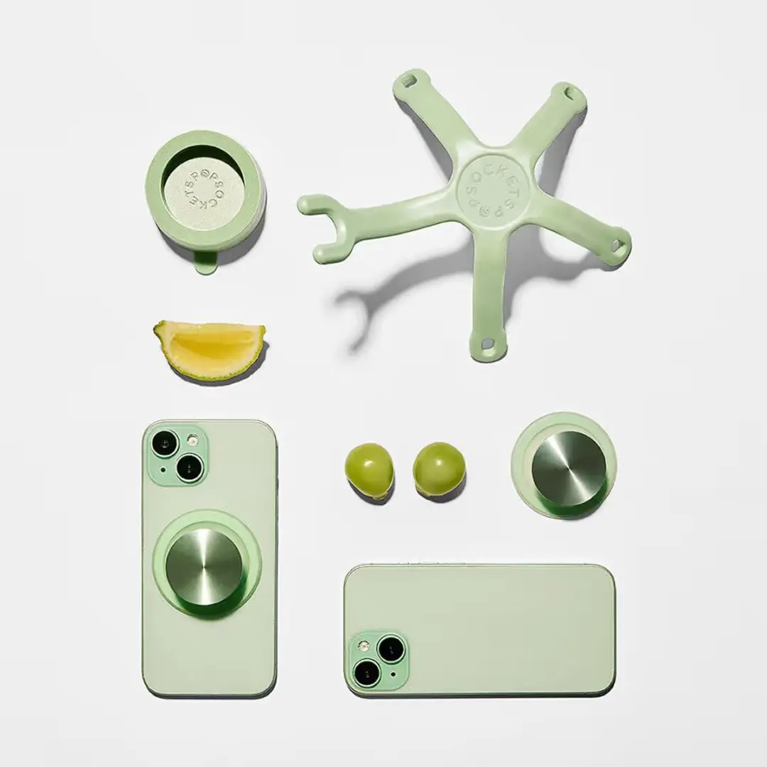 PopSockets PopGrip MagSafe Round POPS807189 - Groen