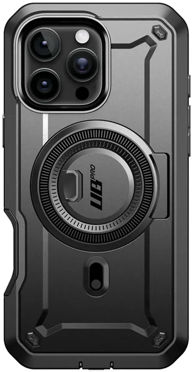 Supcase Unicorn Beetle Mag Pro iPhone 16 Pro Max Hoesje - Zwart