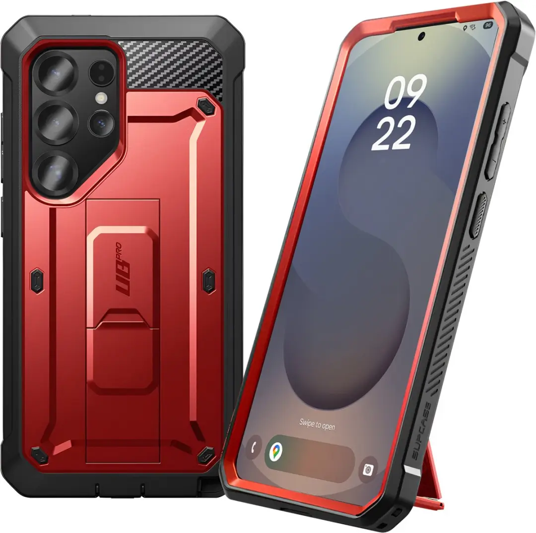 Supcase Unicorn Beetle Pro BACK-SPC-PRO-RD-S25U Hoesje - Rood