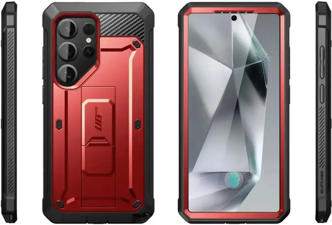 Supcase Unicorn Beetle Pro BACK-SPC-PRO-RD-S25U Hoesje - Rood