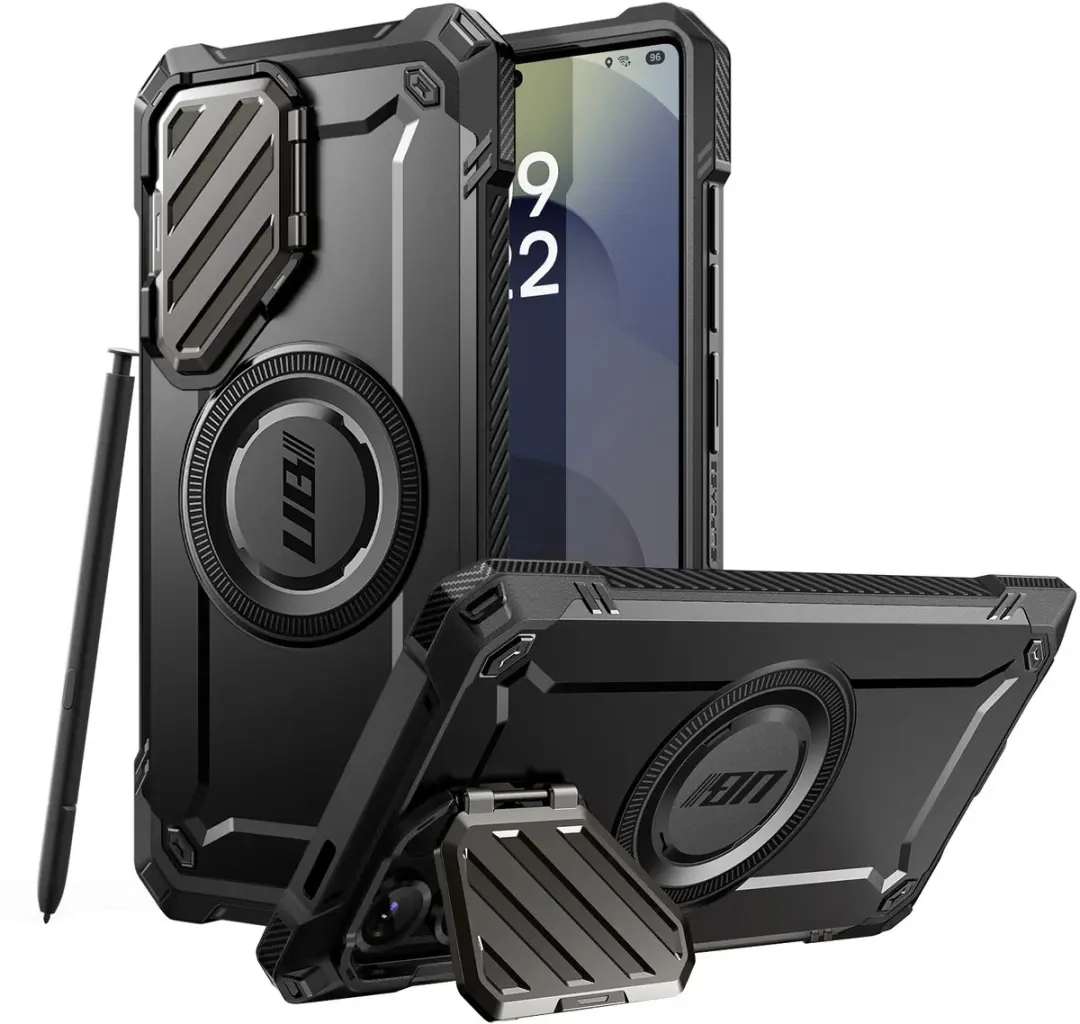 Supcase UB Pro MagXT Hoesje Samsung Galaxy S25 Ultra - Zwart