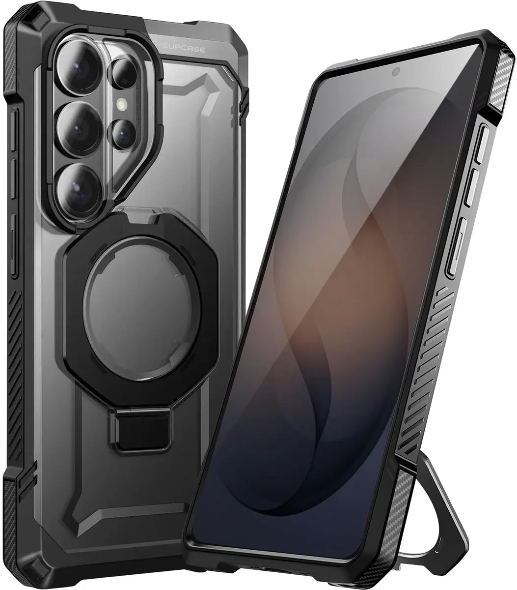 Supcase UB Grip Hoesje Samsung Galaxy S26 Ultra - Zwart