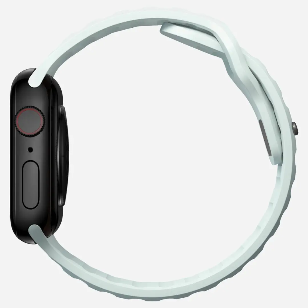 NOMAD Sport Band FKM Apple Watch - Icy Blue Glow - One Size