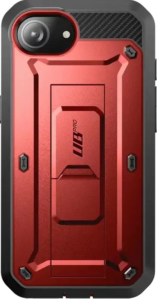 Supcase UB Pro BACK-215923 iPhone 16/17 Hoesje - Rood - afbeelding 6 van 6