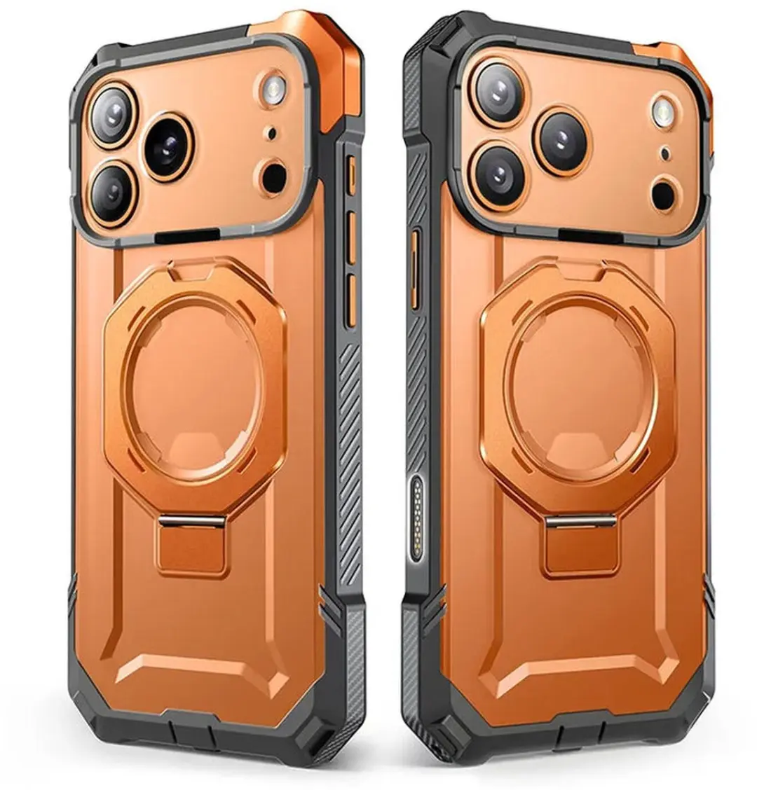 Supcase UB Grip Hoesje iPhone 17 Pro - Oranje Transparant - 13933 - afbeelding 6 van 6