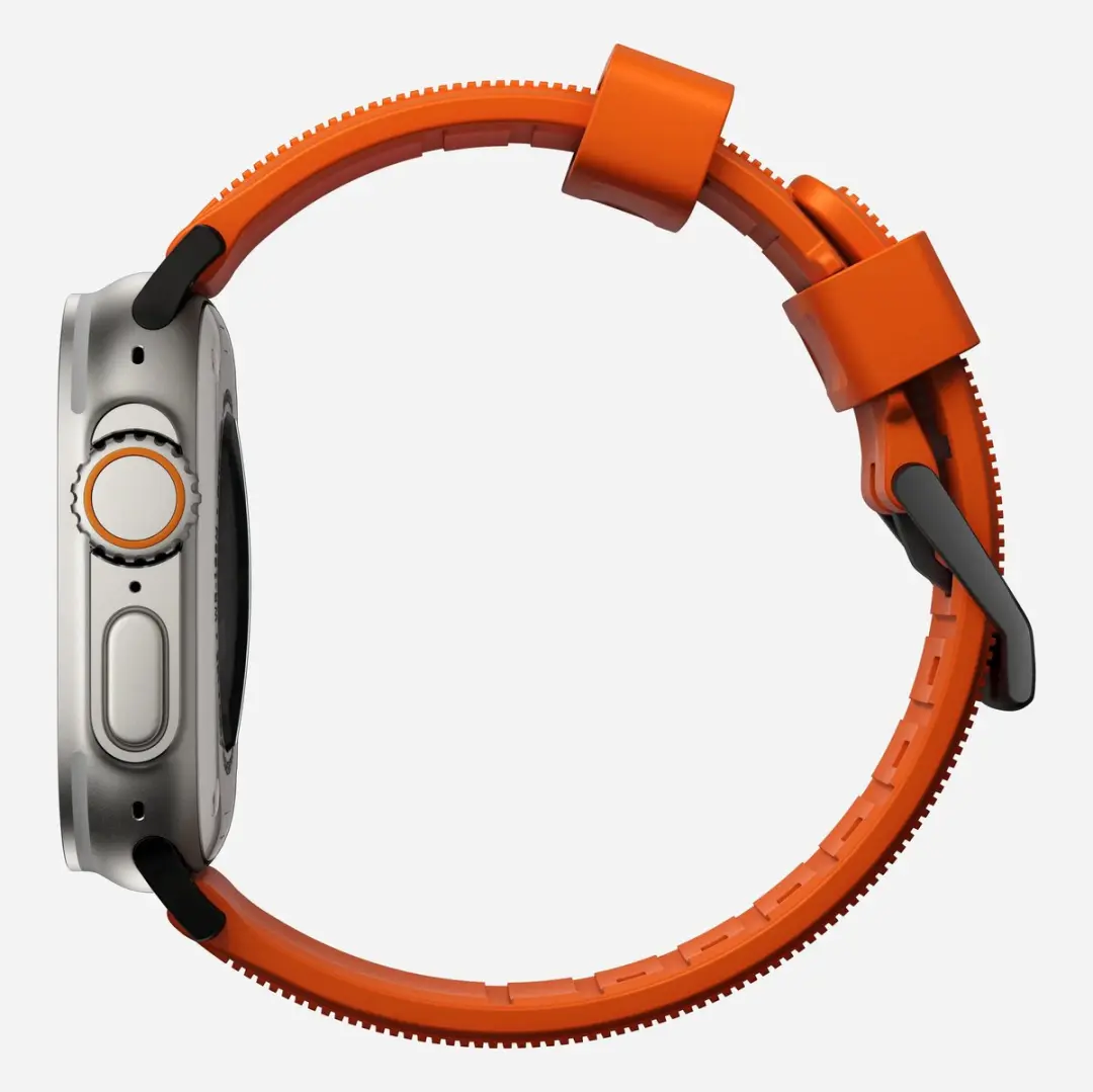 NOMAD Rugged Band Apple Watch 45/49mm - Oranje