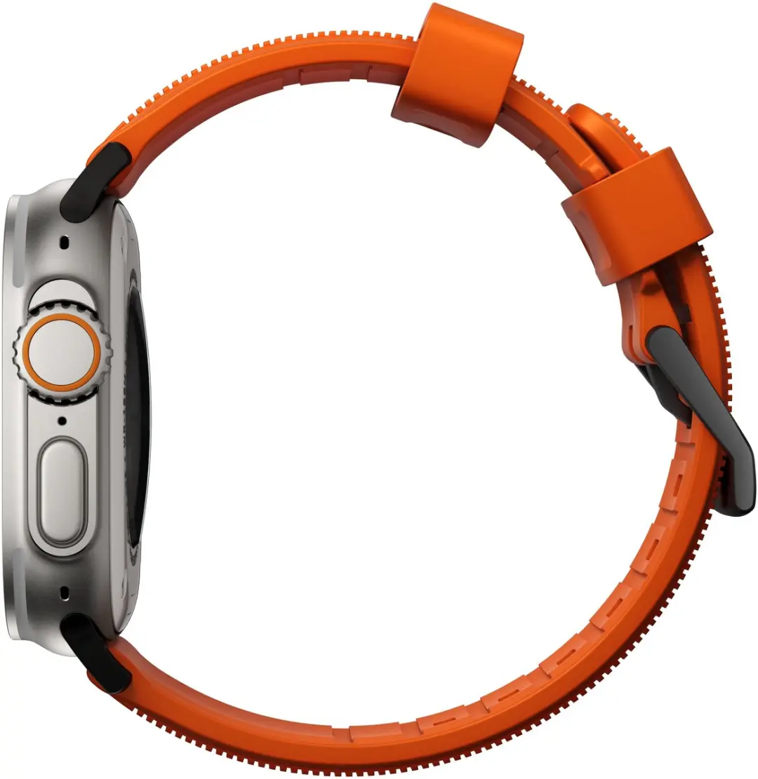 NOMAD Rugged Band Apple Watch 45/49mm - Oranje