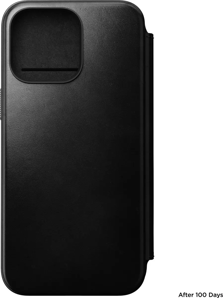 NOMAD Modern Leather Folio 114674114040 - iPhone 15 Pro Max Hoesje - Zwart