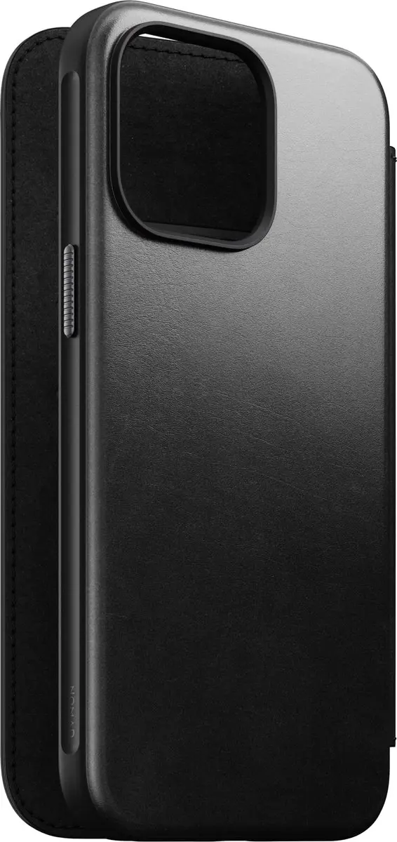 NOMAD Modern Leather Folio 114674114040 - iPhone 15 Pro Max Hoesje - Zwart - afbeelding 6 van 6