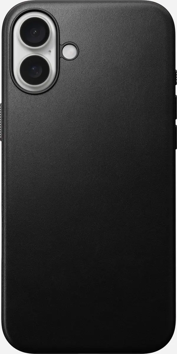NOMAD NM01699385 Hoesje iPhone 16 Plus - Echt Leer Zwart - afbeelding 3 van 6