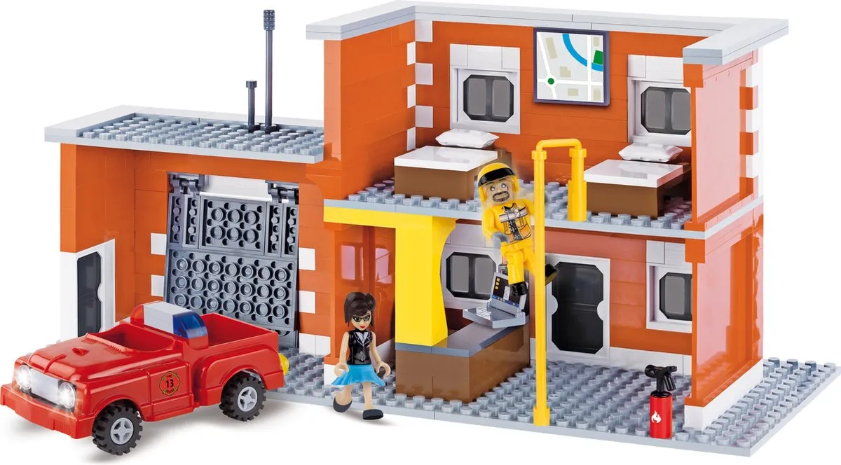 Cobi 1477 Action Town Brandweerkazerne