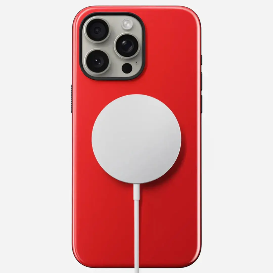 NOMAD Sport Case Magsafe iPhone 15 Pro 114719119090 - Rood