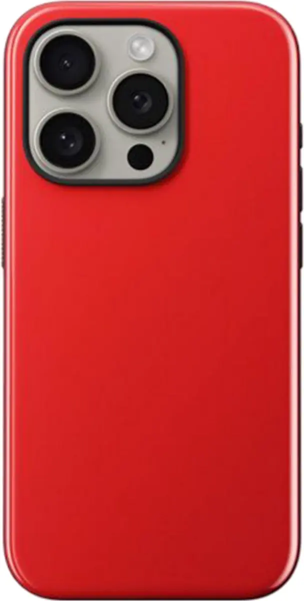 NOMAD Sport Case Magsafe iPhone 15 Pro 114719119090 - Rood