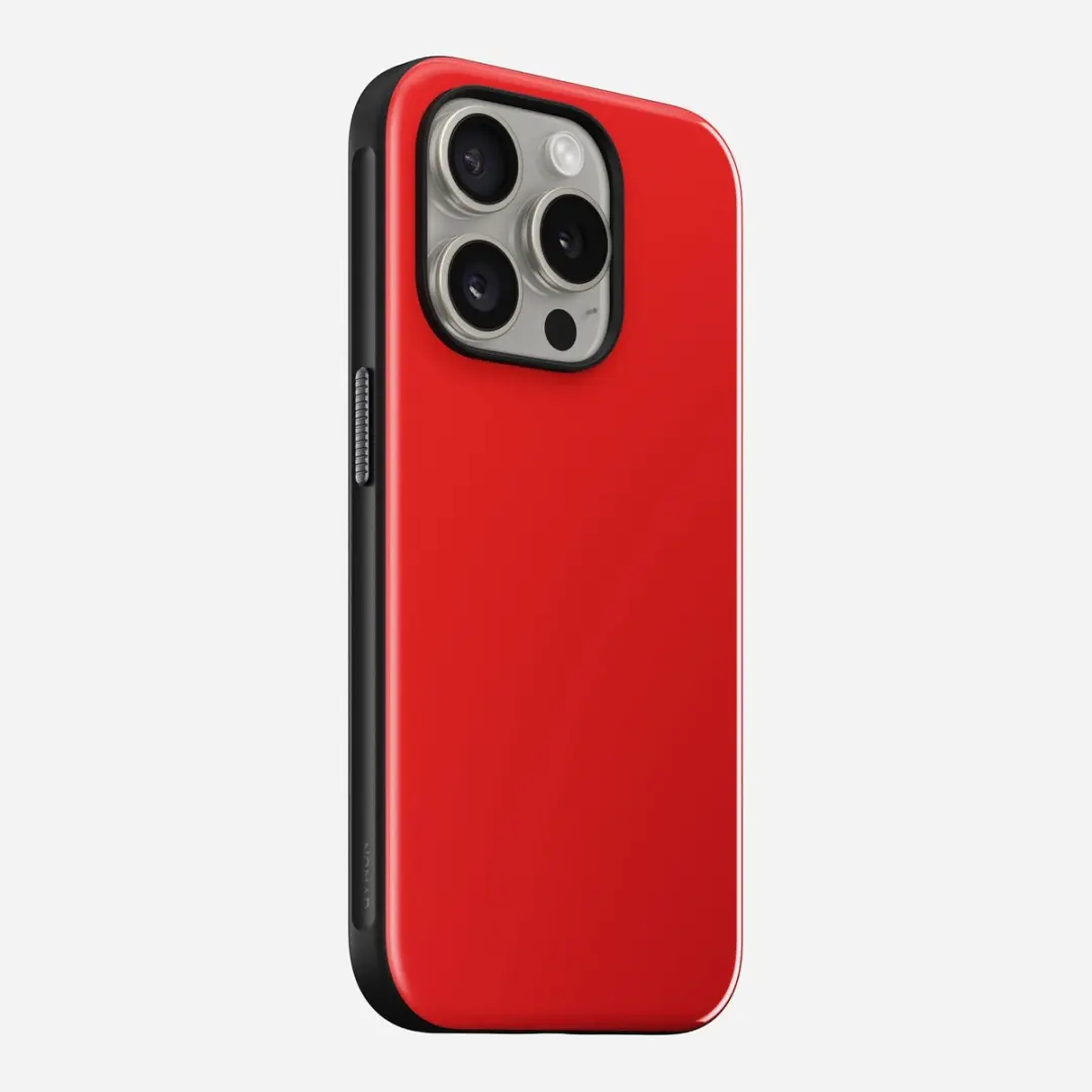 NOMAD Sport Case Magsafe iPhone 15 Pro 114719119090 - Rood