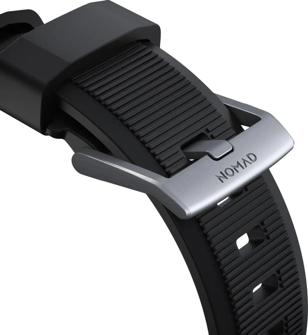 NOMAD Rugged Band Apple Watch 45/49mm - Zwart