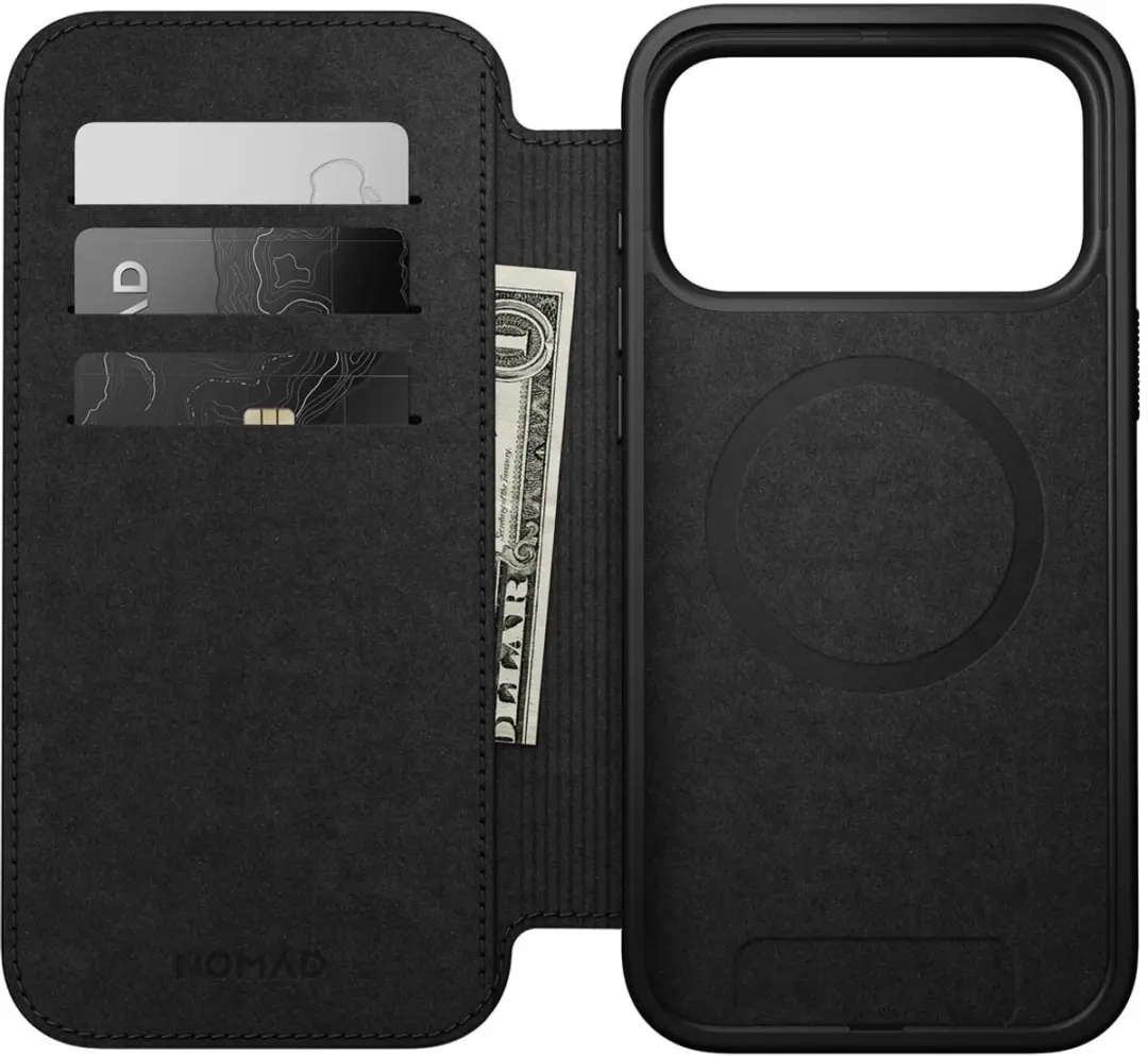 NOMAD Modern Lederen Folio iPhone 17 Pro Max NM014131858 - Bruin