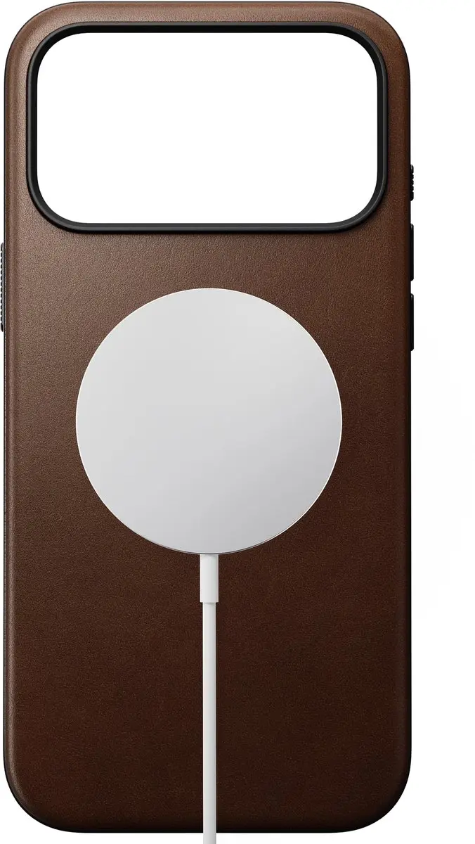 NOMAD Modern Lederen Hoesje iPhone 17 Pro Max 114627114080