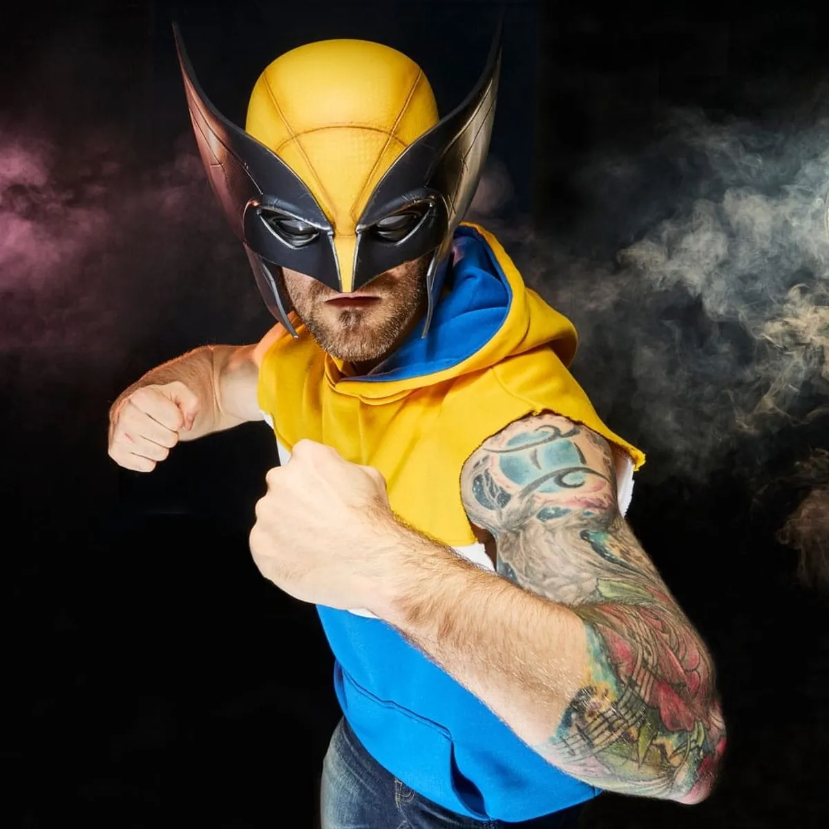 Hasbro Deadpool & Wolverine Wolverine Premium Roleplay Mask HASG0646 - Multi - afbeelding 6 van 6