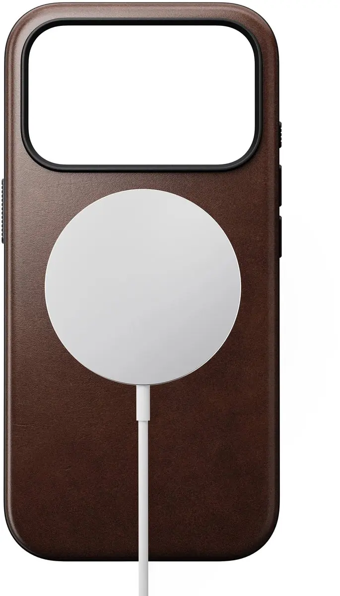 NOMAD Horween Lederen Hoesje iPhone 17 Pro NM014292858 - Bruin - afbeelding 6 van 6
