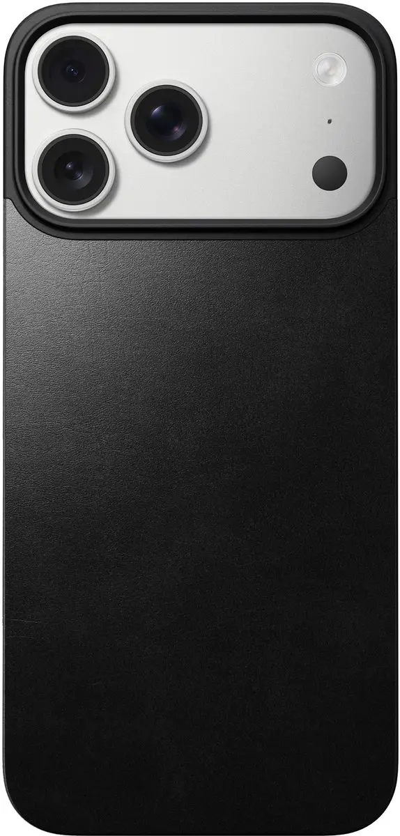 NOMAD Horween Lederen Back iPhone 17 Pro Max 114624114040 - Zwart