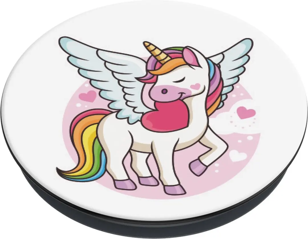 PopSockets PopGrip Basic Unicorn - Telefoonbutton - afbeelding 5 van 5