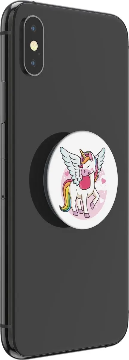 PopSockets PopGrip Basic Unicorn - Telefoonbutton - afbeelding 4 van 5