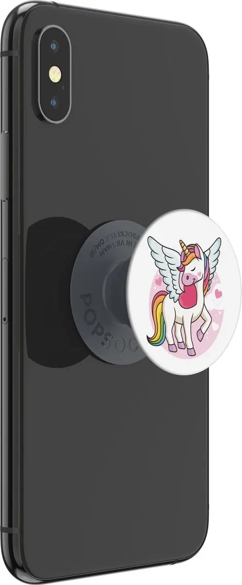 PopSockets PopGrip Basic Unicorn - Telefoonbutton - afbeelding 2 van 5