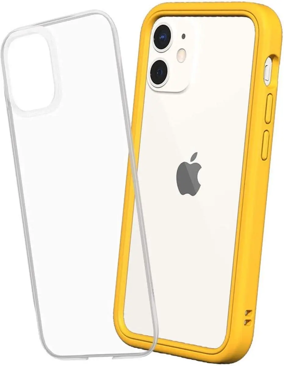 RhinoShield Mod NX Apple iPhone 12 Mini Hoesje Bumper Geel