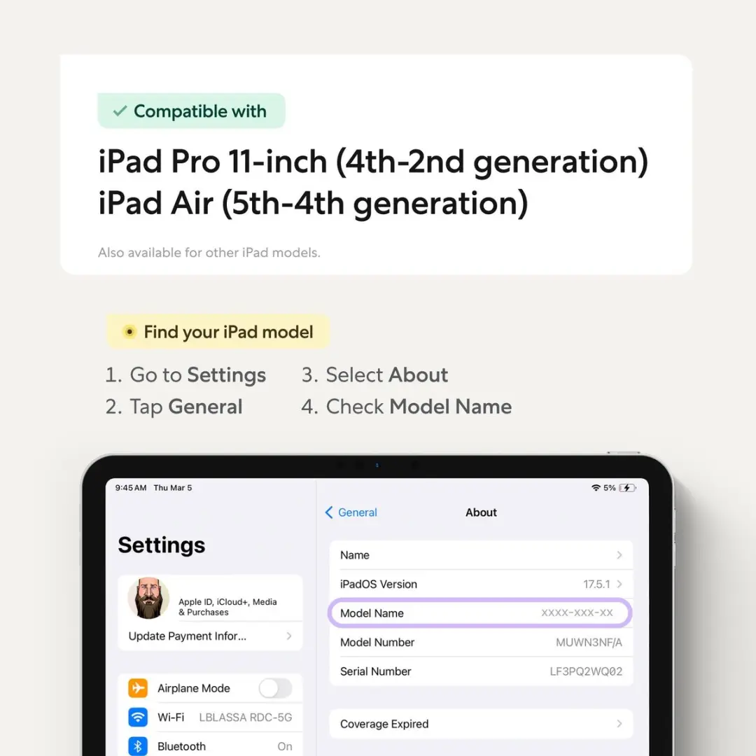 Paperlike 3 PL3-11-18 Screenprotector - iPad Pro 11 & Air 10.9 - Transparent