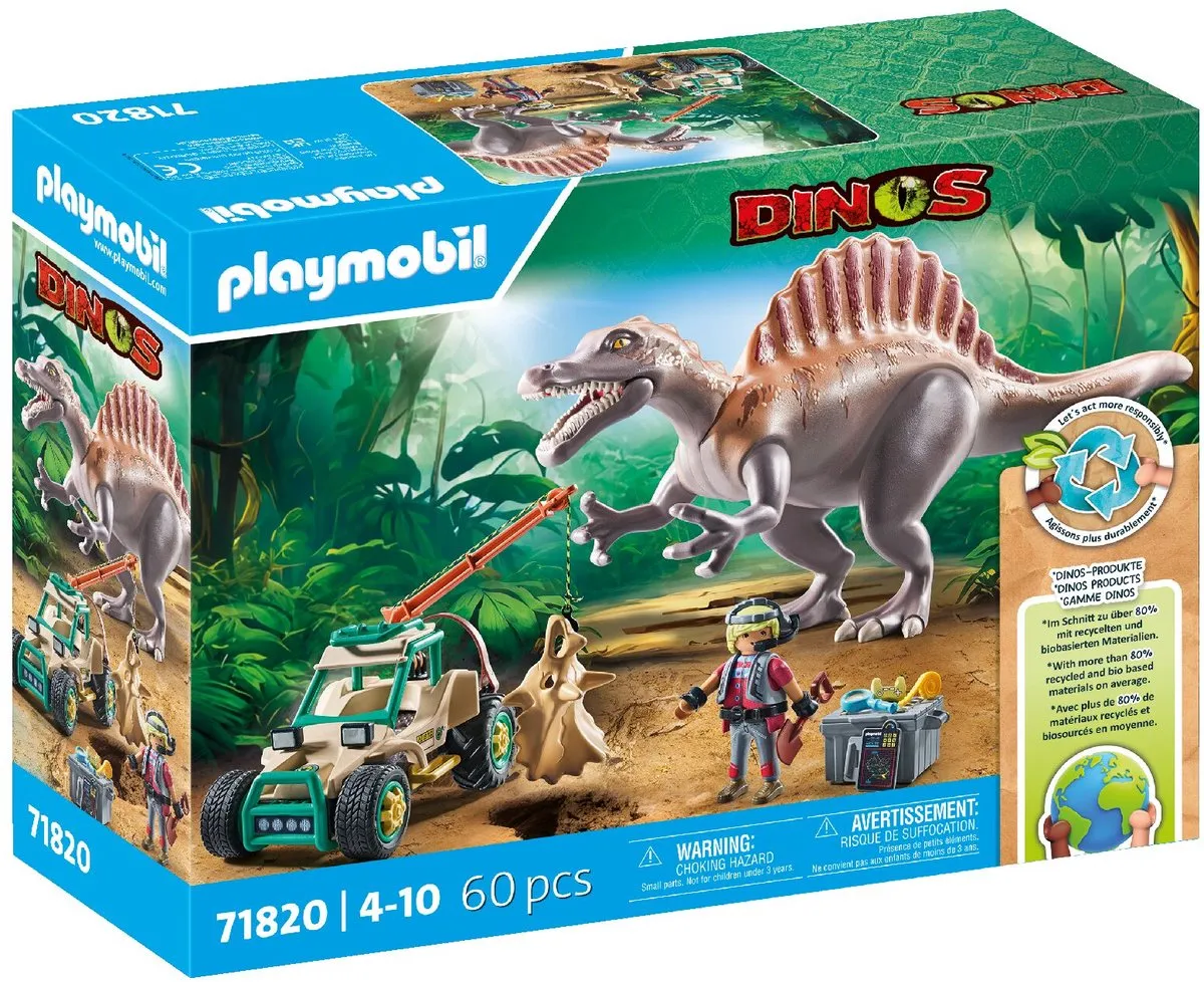 Playmobil Dinos Spinosaurus Aanval 71820