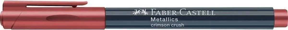 Faber-Castell FC-160793 Metallic Marker - Crimson Crush