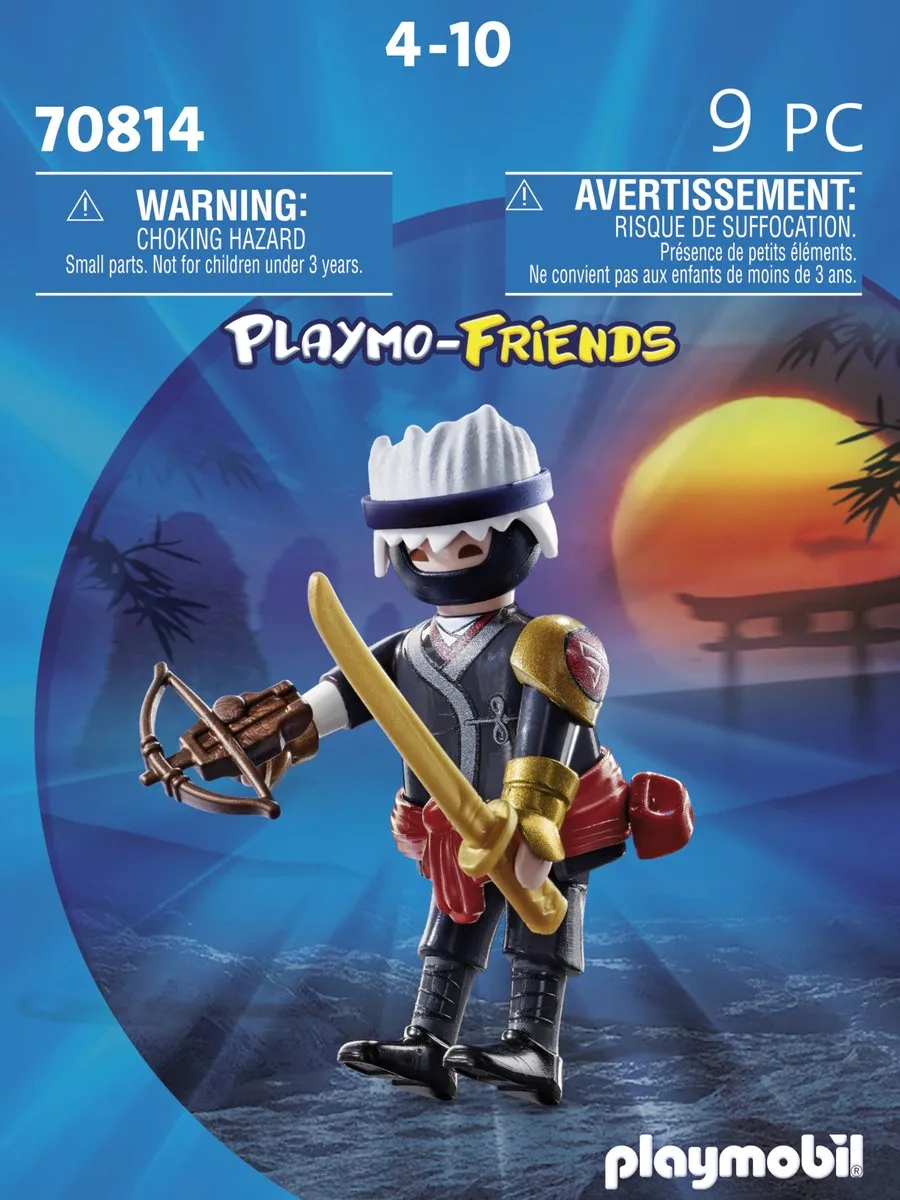Playmobil PlaymoFriends Ninja 70814 - Multicolor