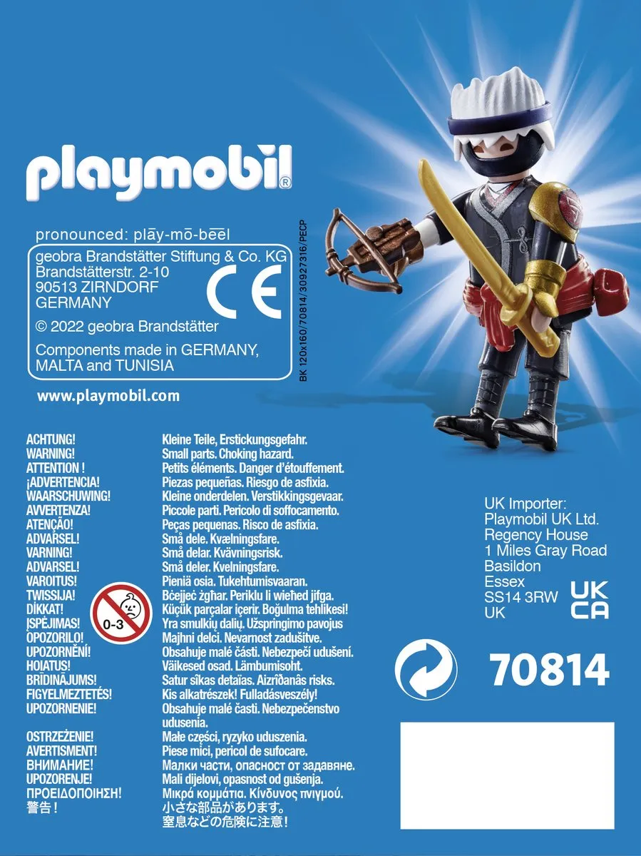 Playmobil PlaymoFriends Ninja 70814 - Multicolor