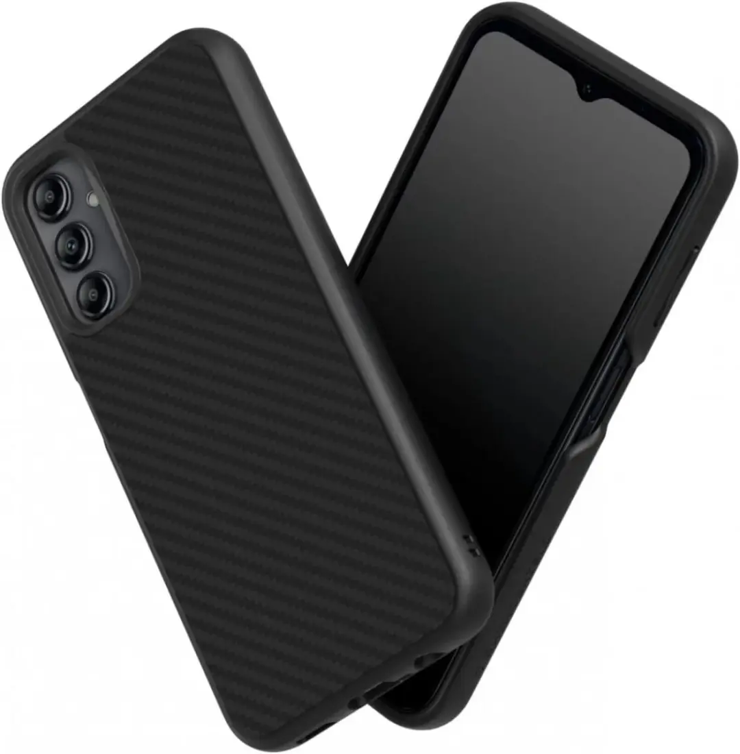 RhinoShield SolidSuit Carbon Fiber Hoesje Geschikt voor Samsung Galaxy A14