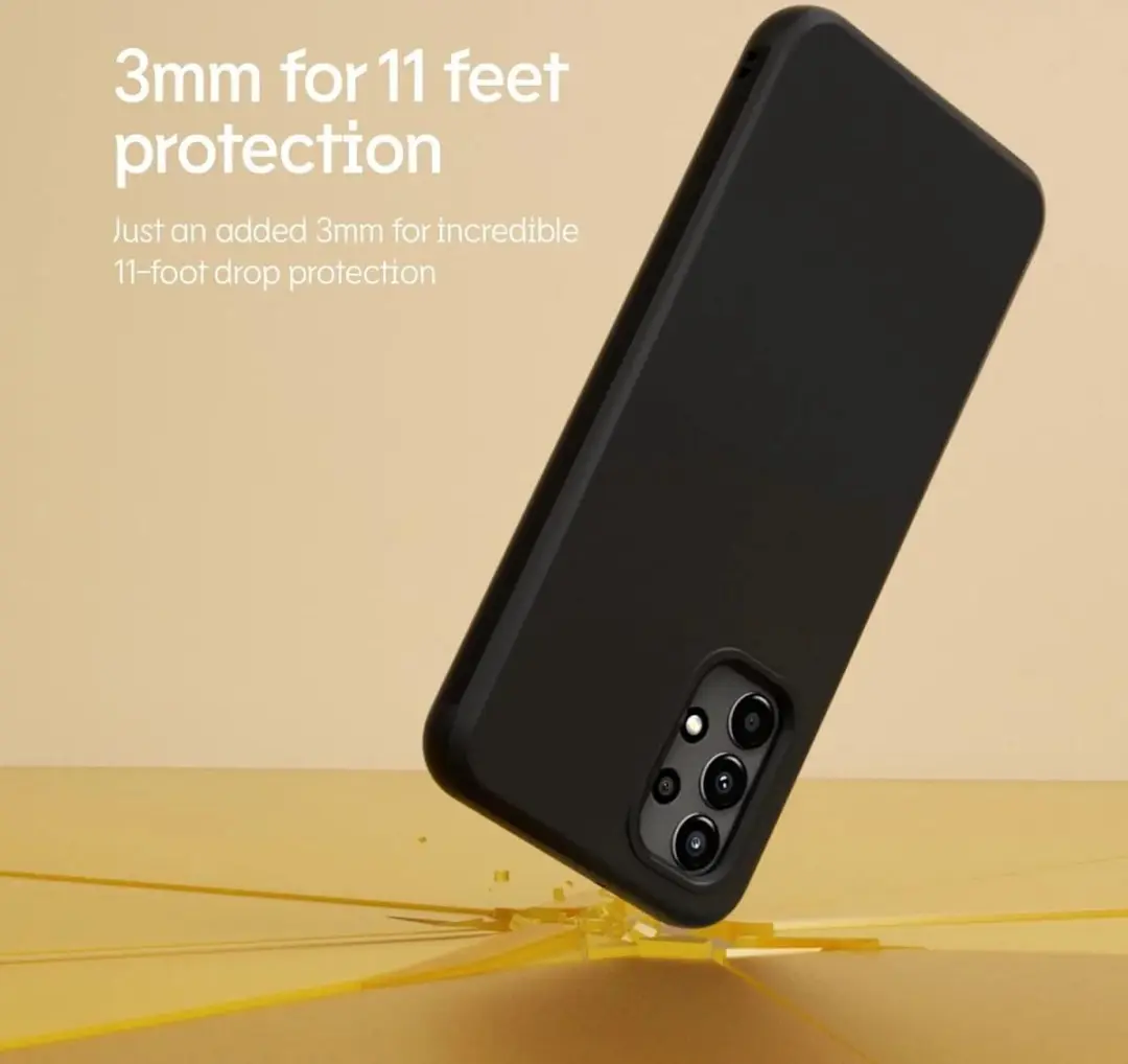 Rhinoshield SolidSuit Carbon Fiber Hoesje Samsung Galaxy A14 - Zwart