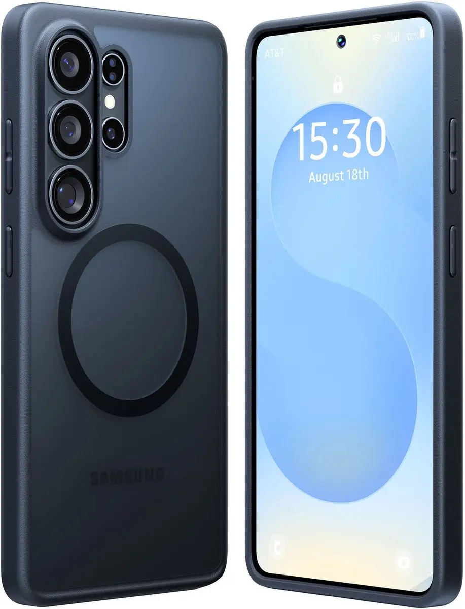 Torras Guardian Magnetic Hoesje Samsung Galaxy S26 Ultra - Zwart
