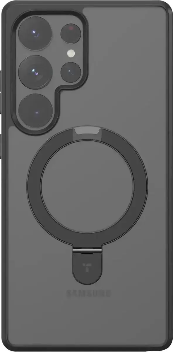 Torras UPro Ostand Pro Hoesje Zwart - MagSafe