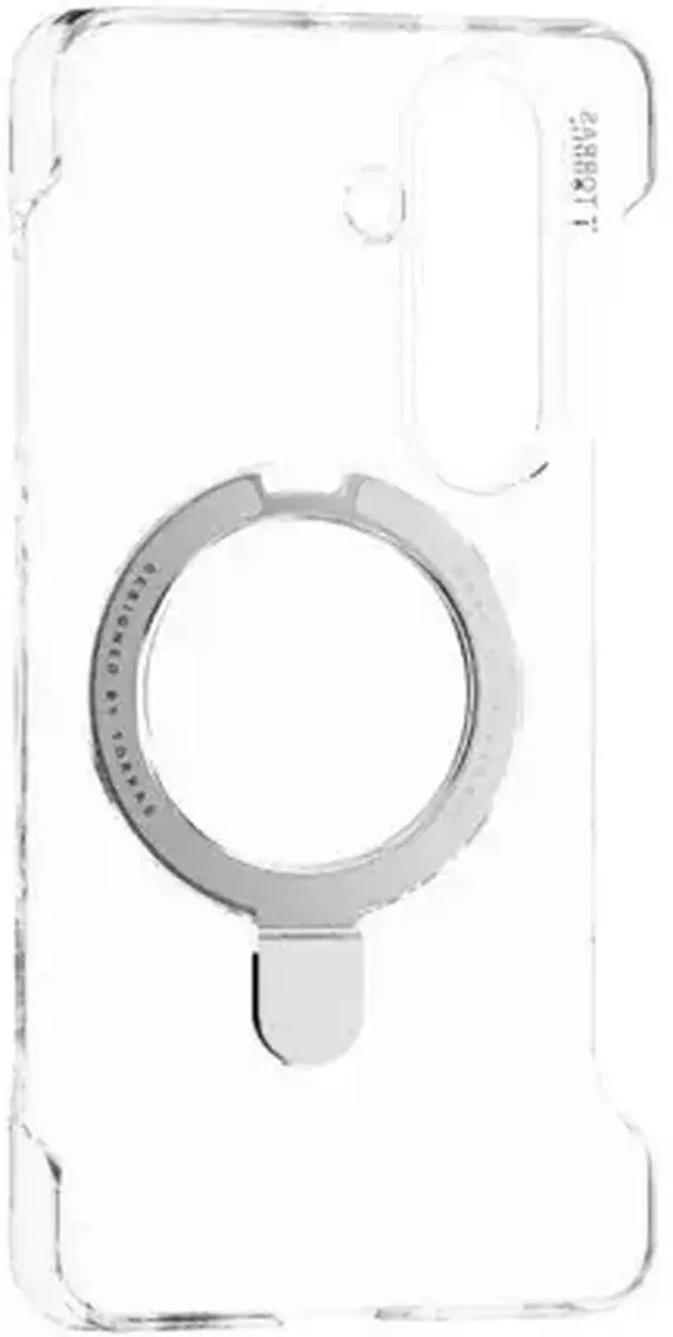 Torras Ostand Q1 Hoesje Samsung Galaxy S26 Plus - Transparant - MagSafe