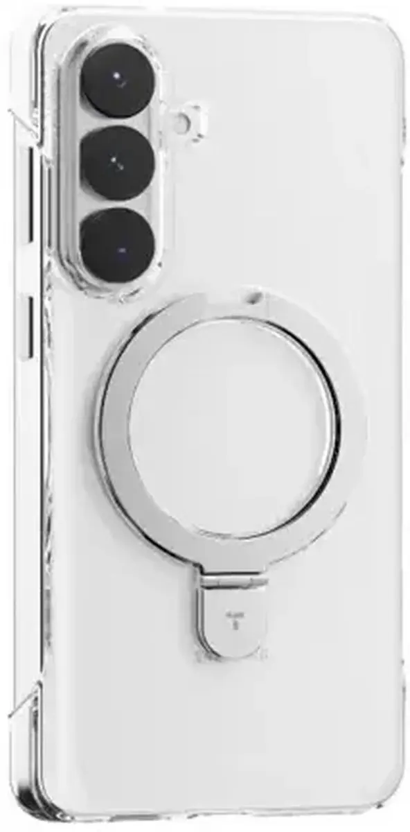 Torras Ostand Q1 Hoesje Samsung Galaxy S26 Plus - Transparant - MagSafe - afbeelding 6 van 6
