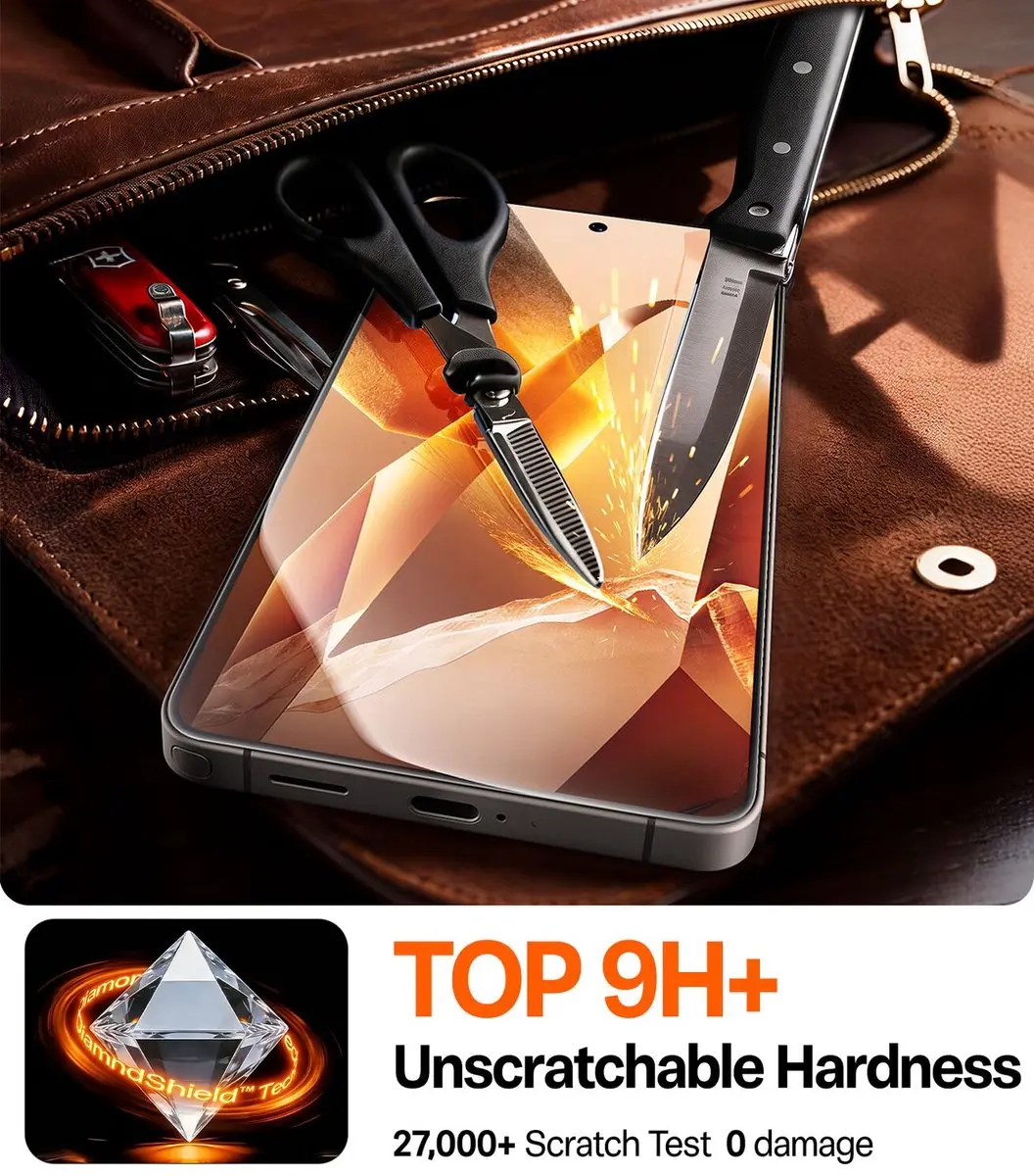 Torras Install Master Screen Protector Samsung Galaxy S26 Ultra - 9H Glas - afbeelding 6 van 6
