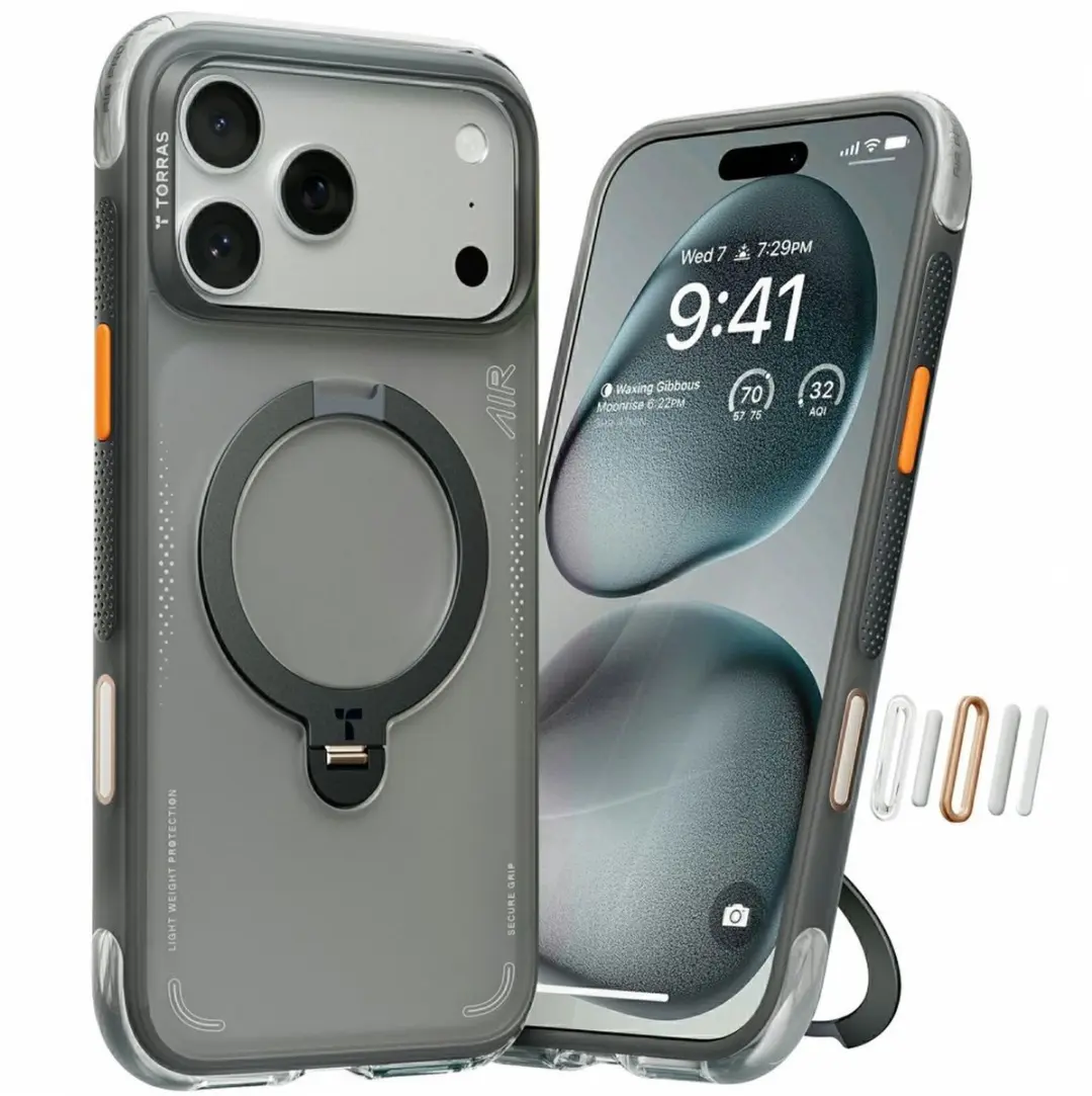 Torras Ostand Q3 Air Hoesje iPhone 17 Pro