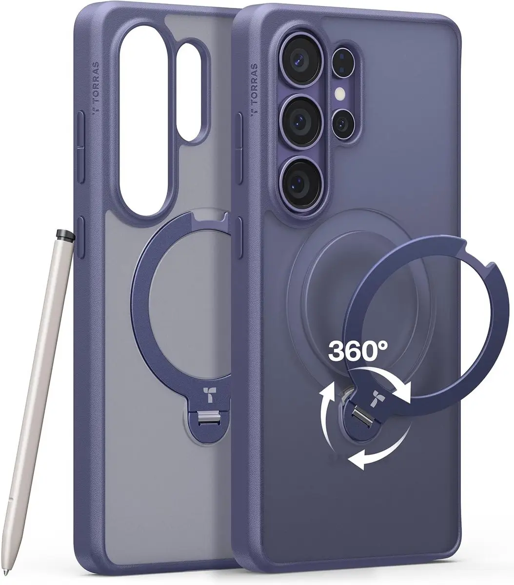 Torras UPro Ostand Spin Hoesje S26 Ultra