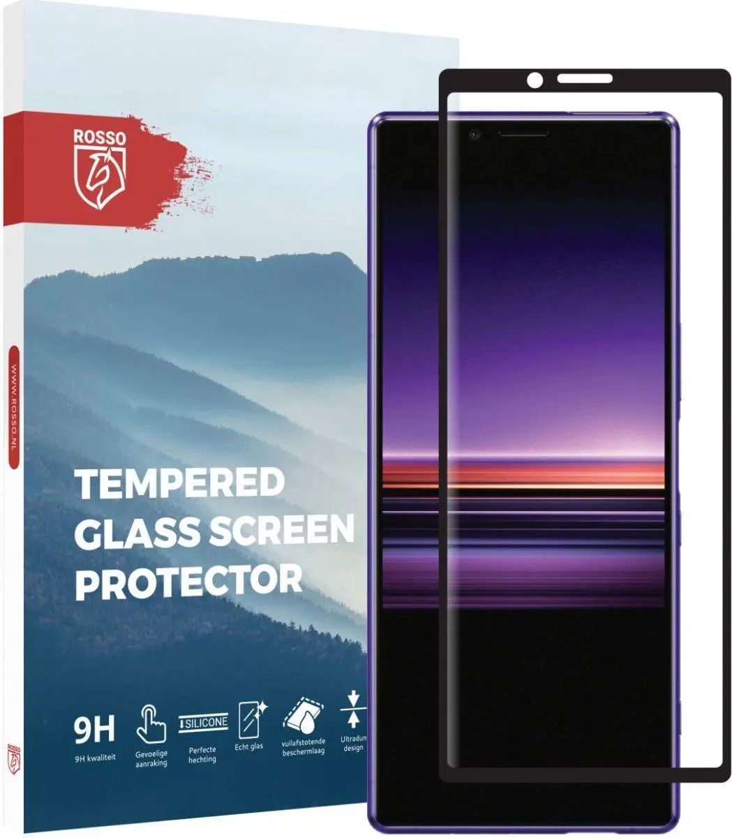 Rosso Sony Xperia 1 9H Tempered Glass Screen Protector