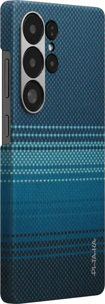 Pitaka MagEZ 6 Hoesje S25 Ultra - Aramidevezels 600D - Blauw