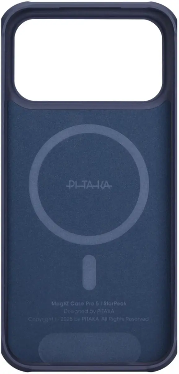 Pitaka Cairn Hoesje iPhone 17 Pro - Aramidevezel 600D - MagSafe - Blauw