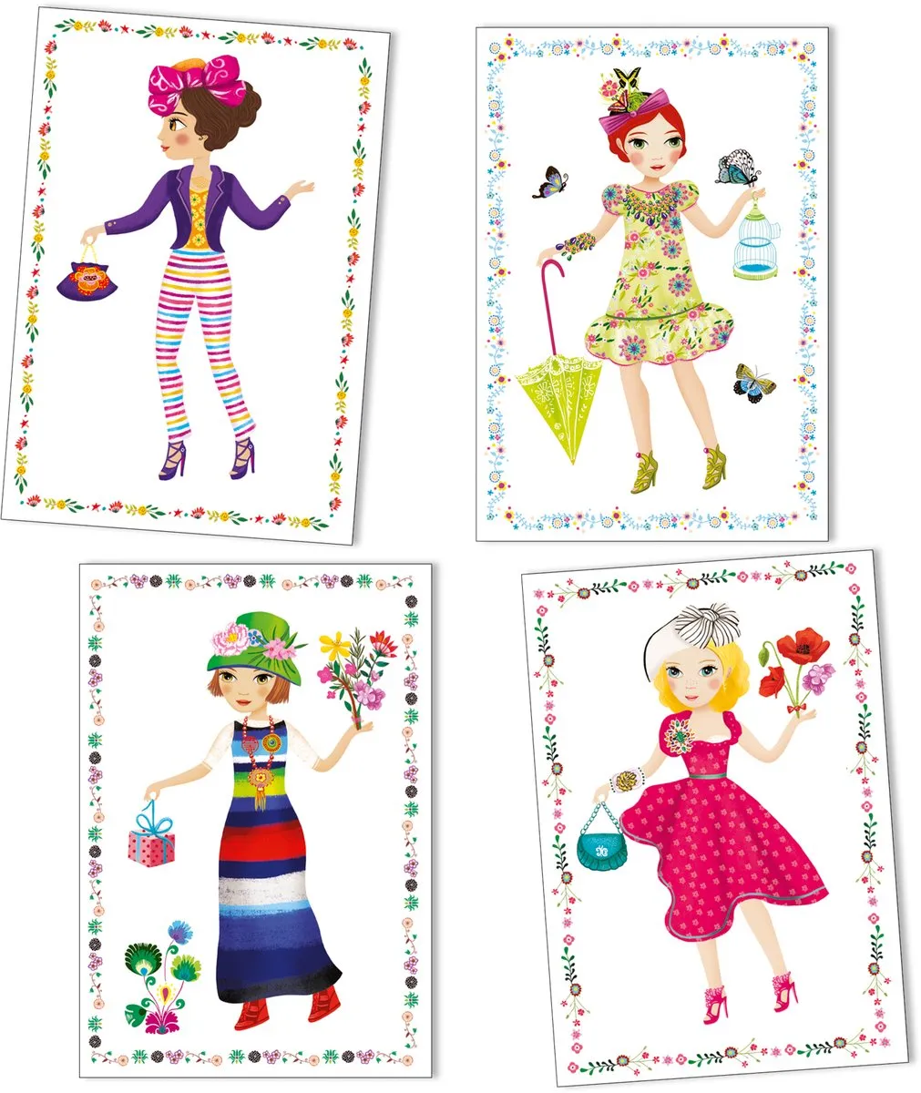 Djeco Massive Fashion Stickers