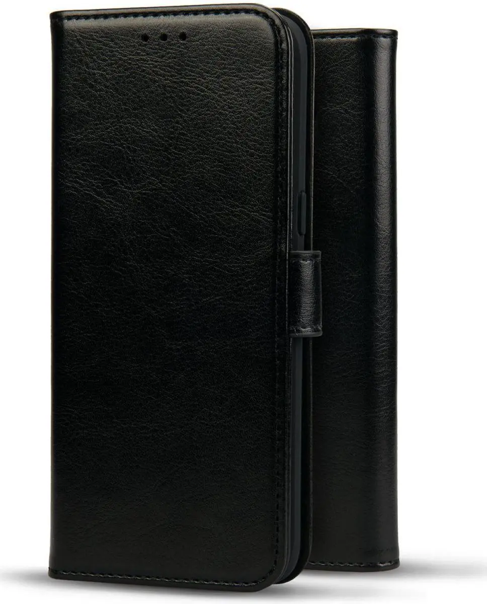 Rosso Element Book Case Wallet Samsung Galaxy Note 10 - 3 Pasjes - Zwart