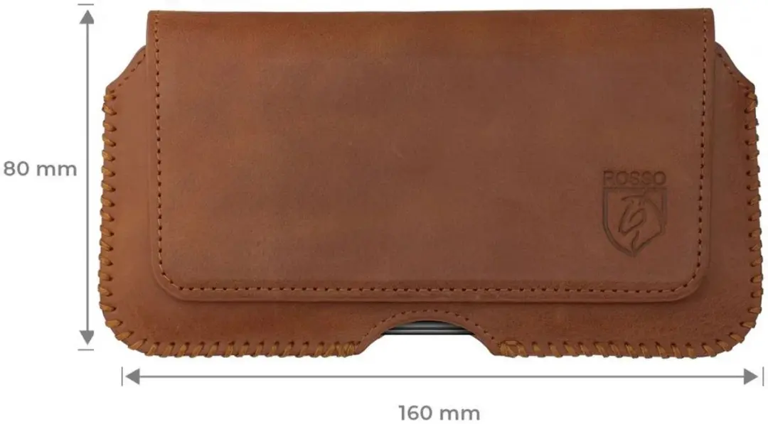 Rosso Deluxe Belt Case 57160 - Bruin