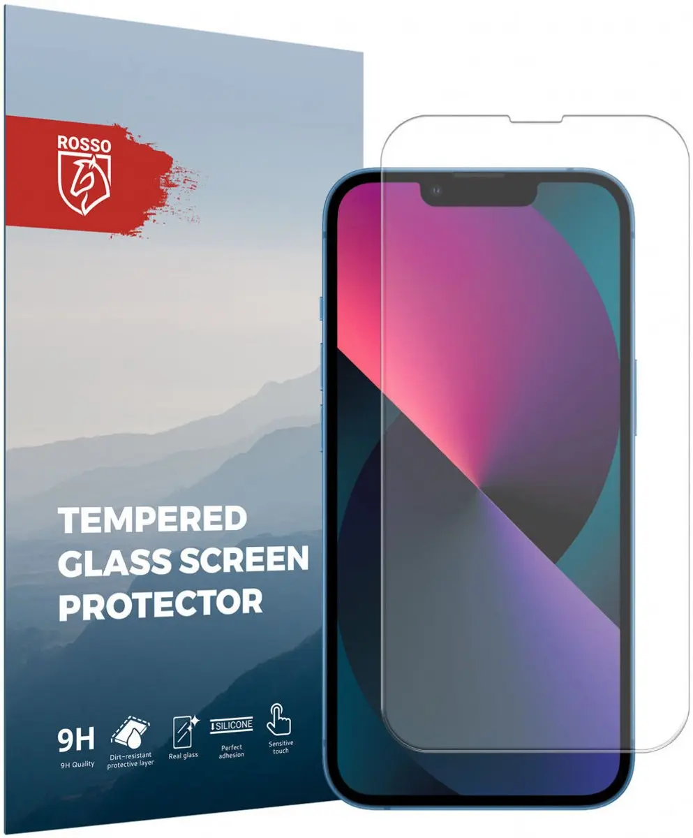 Rosso 9H Tempered Glass Screen Protector Geschikt voor Apple iPhone 13 Mini